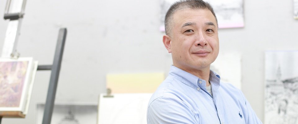 岡田眞治 名古屋 絵画教室 アート倶楽部 カルチェ ラタン池下 名古屋市