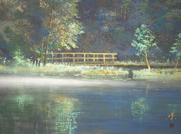 絵画教室ブログ】日本画の美しさと水辺の風景の描き方 | 絵画教室