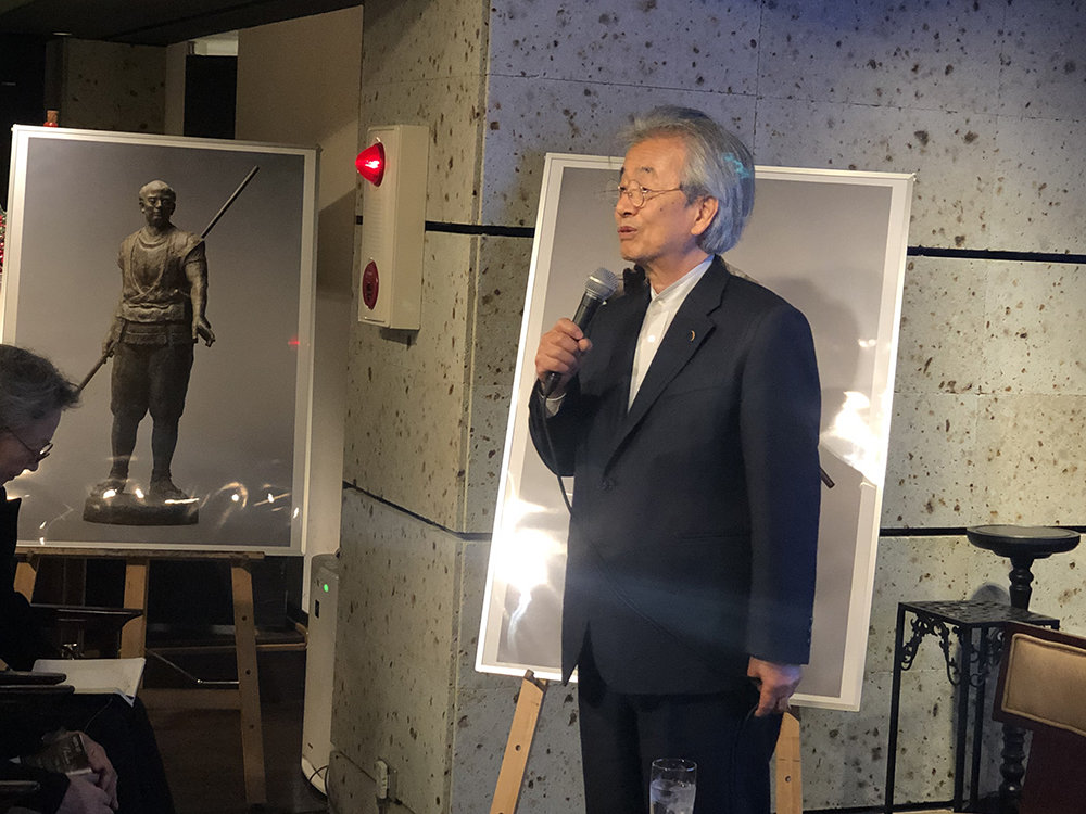 彫刻家 神戸峰男先生日本藝術院会員の特別講演会を開催しました